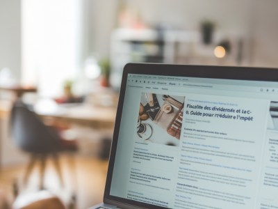 Fiscalité des dividendes et case 2dc : guide pour réduire l'impôt